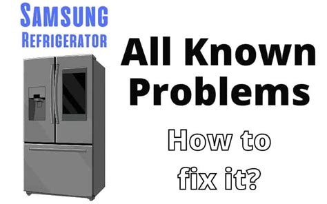 samsung fridge leaking|All Known Samsung Refrigerator Problems